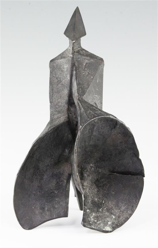 § Lynn Chadwick (1914-2003) Maquette II, Walking Woman, 1984, 11.75in.